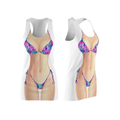 Bikini Body Dress | Mermaid Bikini | Front Only | Choose Skin Tone
