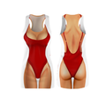 Bikini Body Dress | Red One Piece Bikini | Both Sides | Choose Skin Tone
